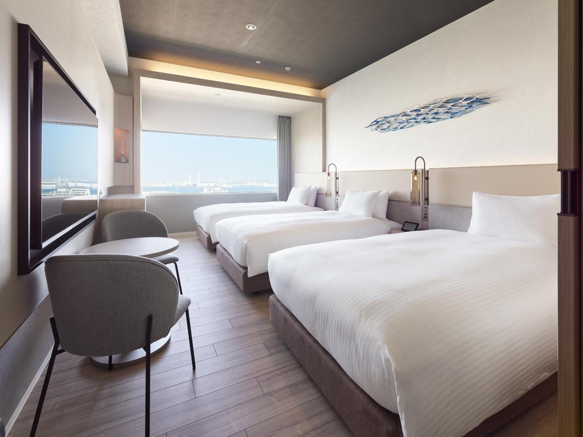 Mitsui Garden Hotel Yokohama Minatomirai Premier 외부 사진 Deluxe Twin Room
