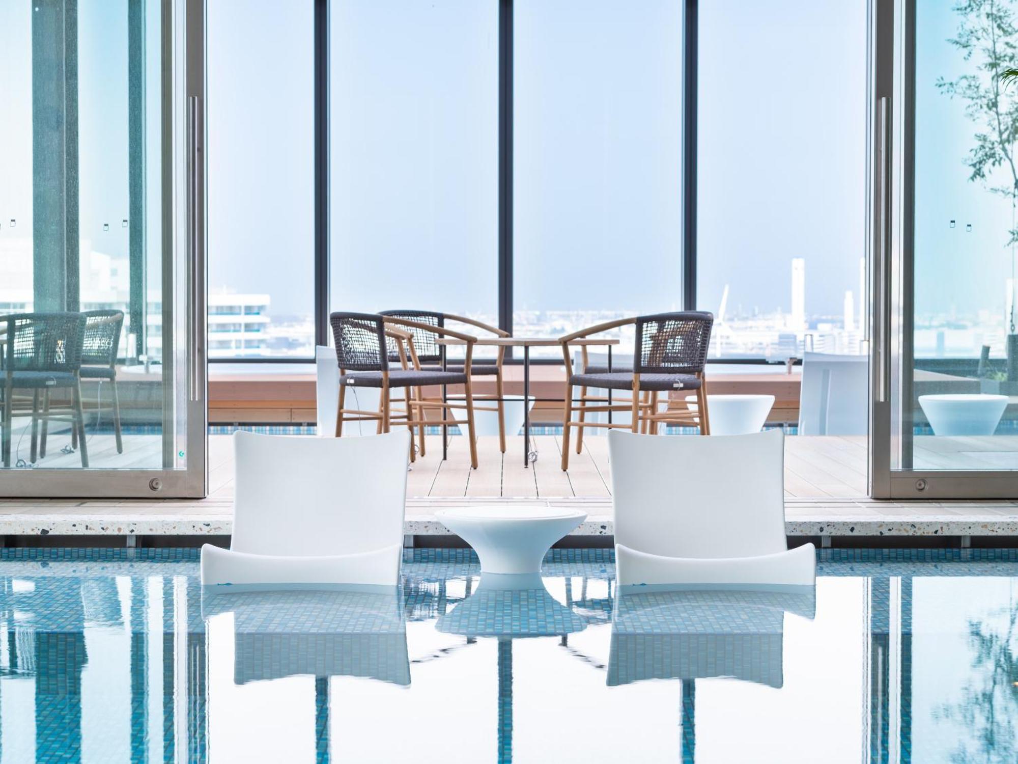 Mitsui Garden Hotel Yokohama Minatomirai Premier 외부 사진 The Sky Pool