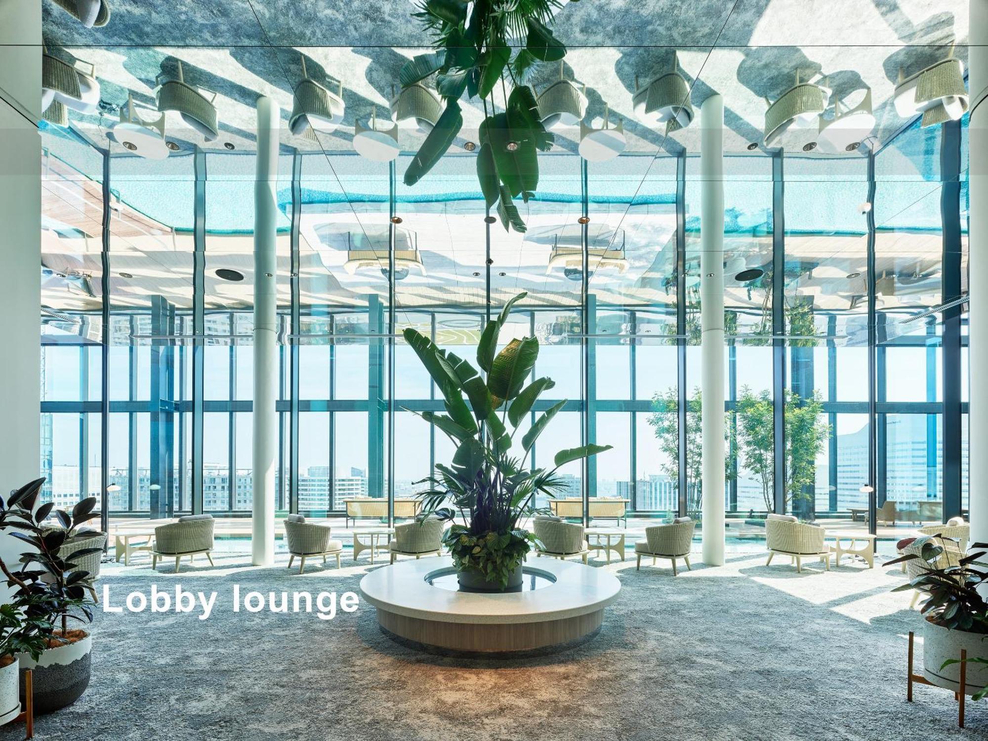 Mitsui Garden Hotel Yokohama Minatomirai Premier 외부 사진 Lobby Lounge